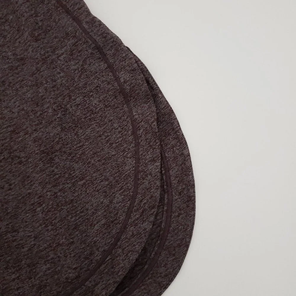 Athleta Uptempo Hoodie Sweatshirt Aubergine Heathered Purple NWT - Picture 13 of 14